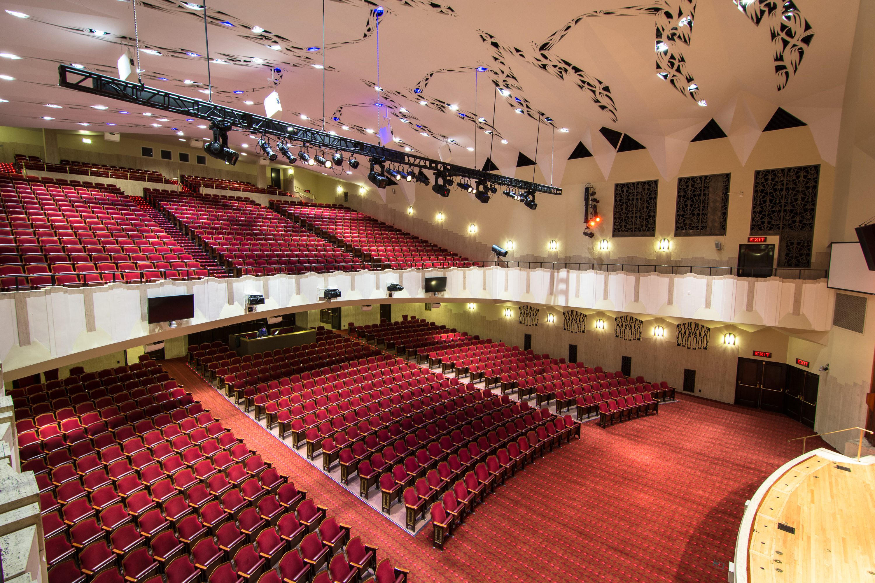 Salvation Army Theater - Balcony View